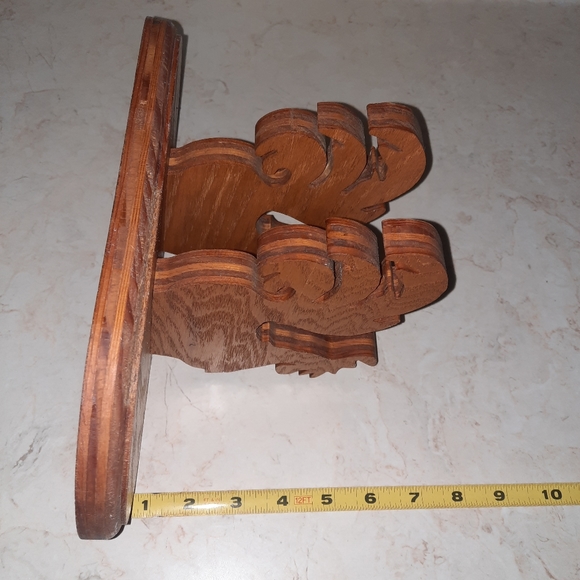 Wood Rooster Napkin Holder - Picture 9 of 9